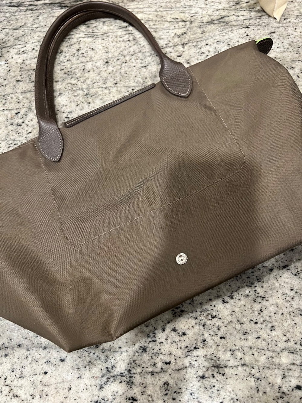 Le Pliage Green M Tote bag - Picture 3 of 8